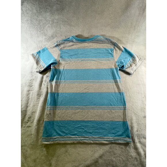 Wonder Nation shirt Boys XXL/2XG (18) Blue & Gray Striped T-Shirt NWT - Picture 2 of 5
